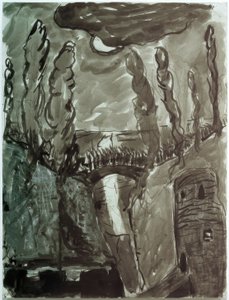 ムーンスケープ 作： Marianne von Werefkin
